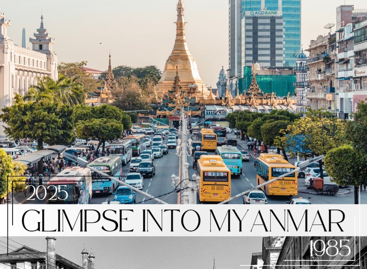 A glimpse into everyday life in Myanmar